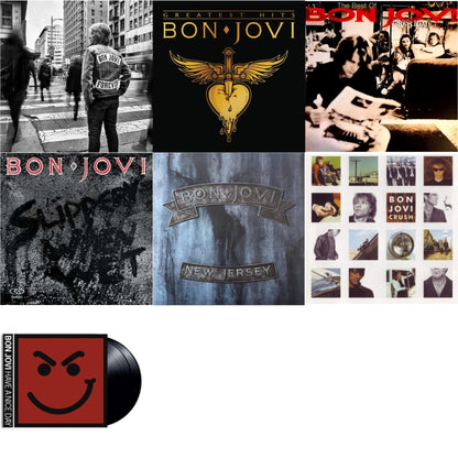 Forever & Greatest Hits (2LP) & Cross Road (2LP) & Slippery When Wet (180G) & New Jersey (180G) & Crush (180G) & Have A Niceday (180G)