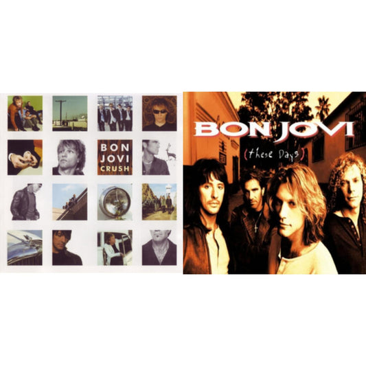 This is a 2 LP Vinyl SKU bundle.
1.This LP Vinyl is brand new.Format: LP VinylMusic Style: Hard RockThis item's title is: Crush (180G)Artist: Bon JoviLabel: ISLAND/UMEBarcode: 602547029942Release Date: 11/4/2016
2.This LP Vinyl is brand new.