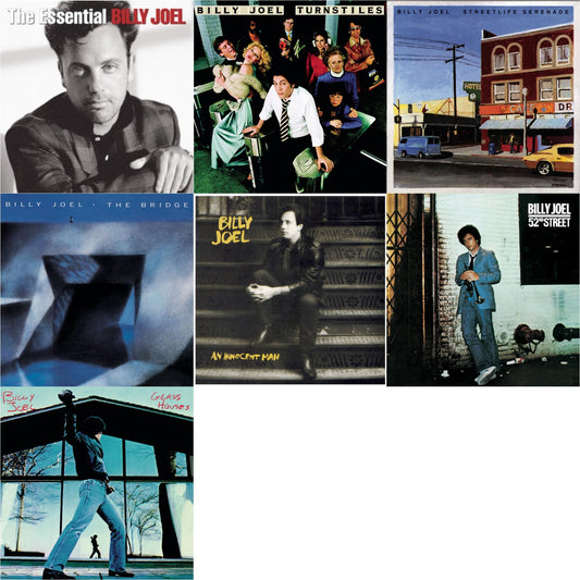Essential Billy Joel & Turnstiles & Streetlife Serenade & Bridge & An Innocent Man & 52Nd Street & Glass Houses