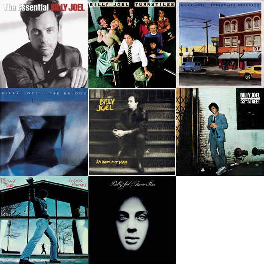Essential Billy Joel & Turnstiles & Streetlife Serenade & Bridge & An Innocent Man & 52Nd Street & Glass Houses & Piano Man
