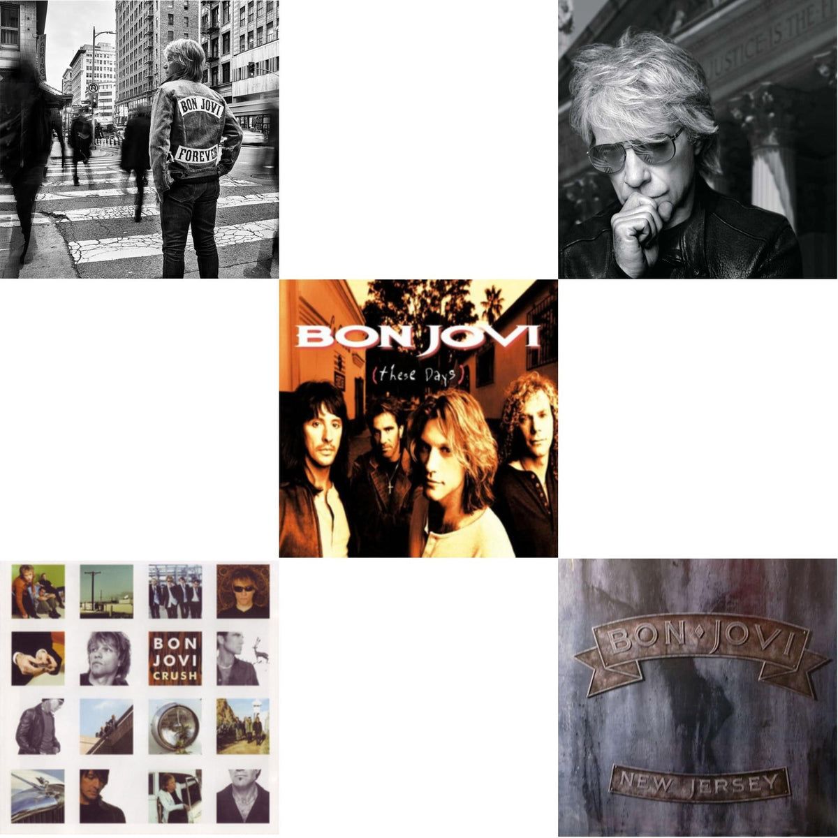 Forever & 2020 (2LP/Gold Vinyl) & New Jersey (180G) & These Days (180G) & Crush (180G)