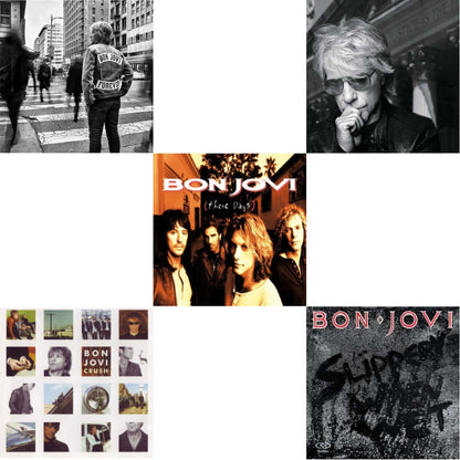 Forever & 2020 (2LP/Gold Vinyl) & Slippery When Wet (180G) & These Days (180G) & Crush (180G)