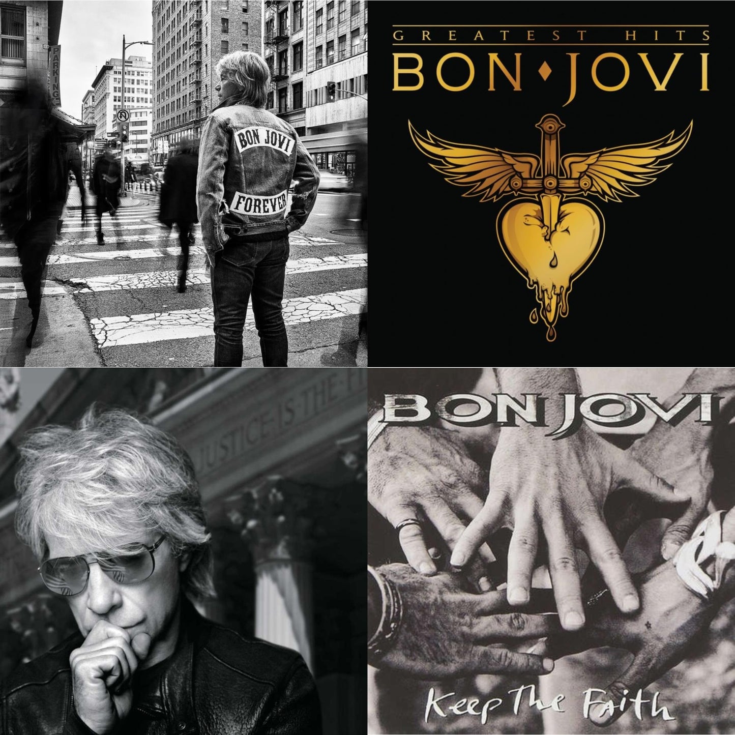 Forever & Greatest Hits (2LP) & 2020 (2LP/Gold Vinyl) & Keep The Faith (180G)