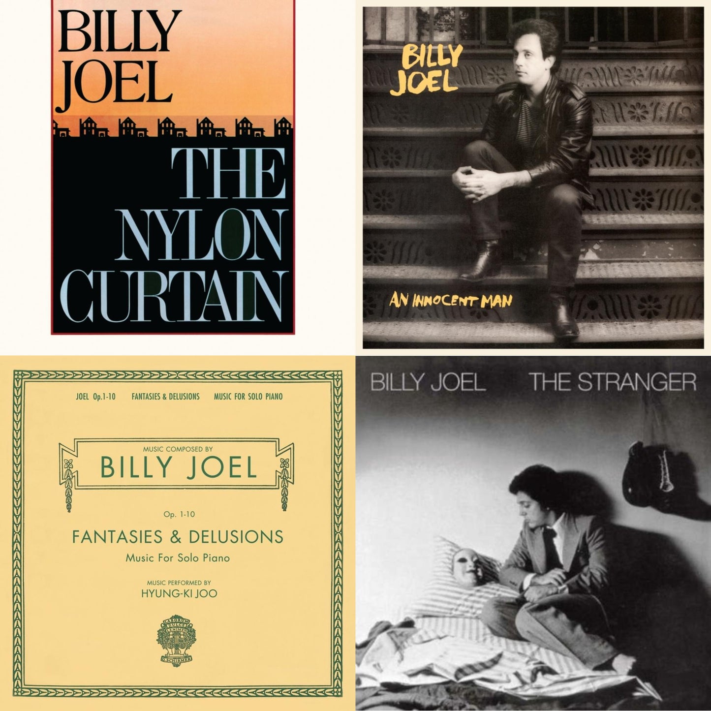 Nylon Curtain (140G) & Innocent Man (140G) & Fantasies & Delusions (2LP/140G) & Stranger (180G)