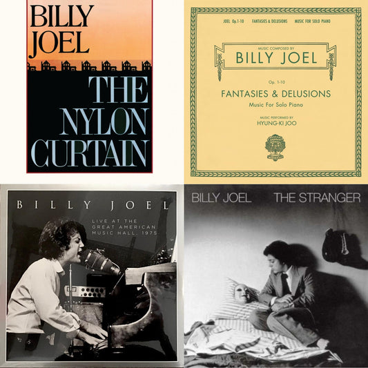 Nylon Curtain (140G) & Fantasies & Delusions (2LP/140G) & Live At The Great American Music Hall – 1975 (2LP) & Stranger (180G)