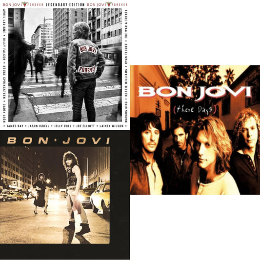 Forever (Legendary Edition) (2LP) & Bon Jovi (180G) & These Days (180G)