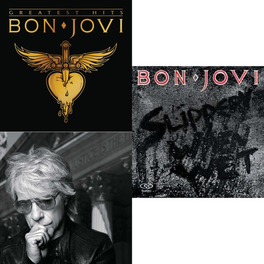 Greatest Hits (2LP) & 2020 (2LP/Gold Vinyl) & Slippery When Wet (180G)