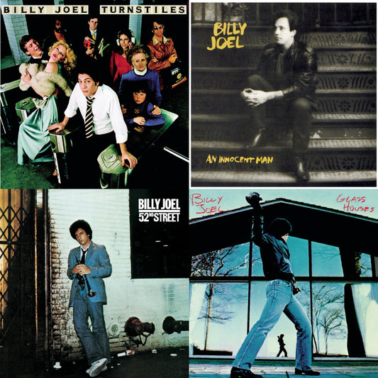 Turnstiles & An Innocent Man & 52Nd Street & Glass Houses