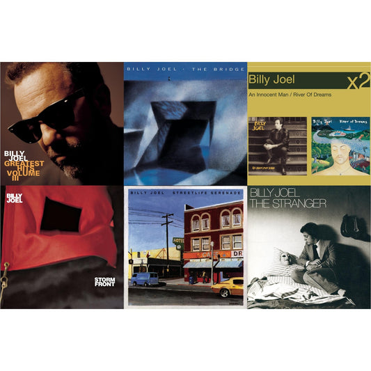 Stormfront & Streetlife Serenade & Bridge & River Of Dreams & Stranger & Greatest Hits Vol.3