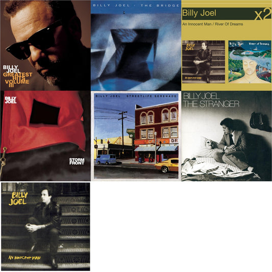 Stormfront & Streetlife Serenade & Bridge & River Of Dreams & An Innocent Man & Stranger & Greatest Hits Vol.3