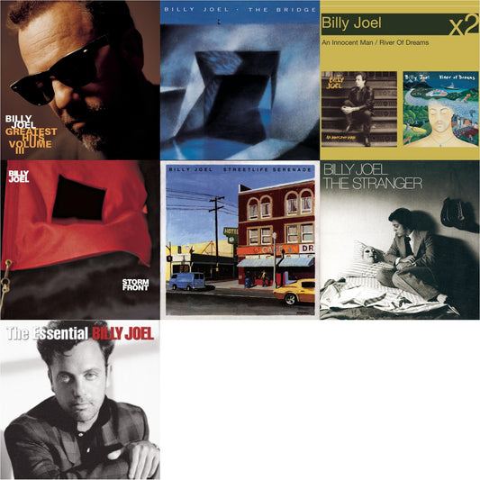 Essential Billy Joel & Stormfront & Streetlife Serenade & Bridge & River Of Dreams & Stranger & Greatest Hits Vol.3