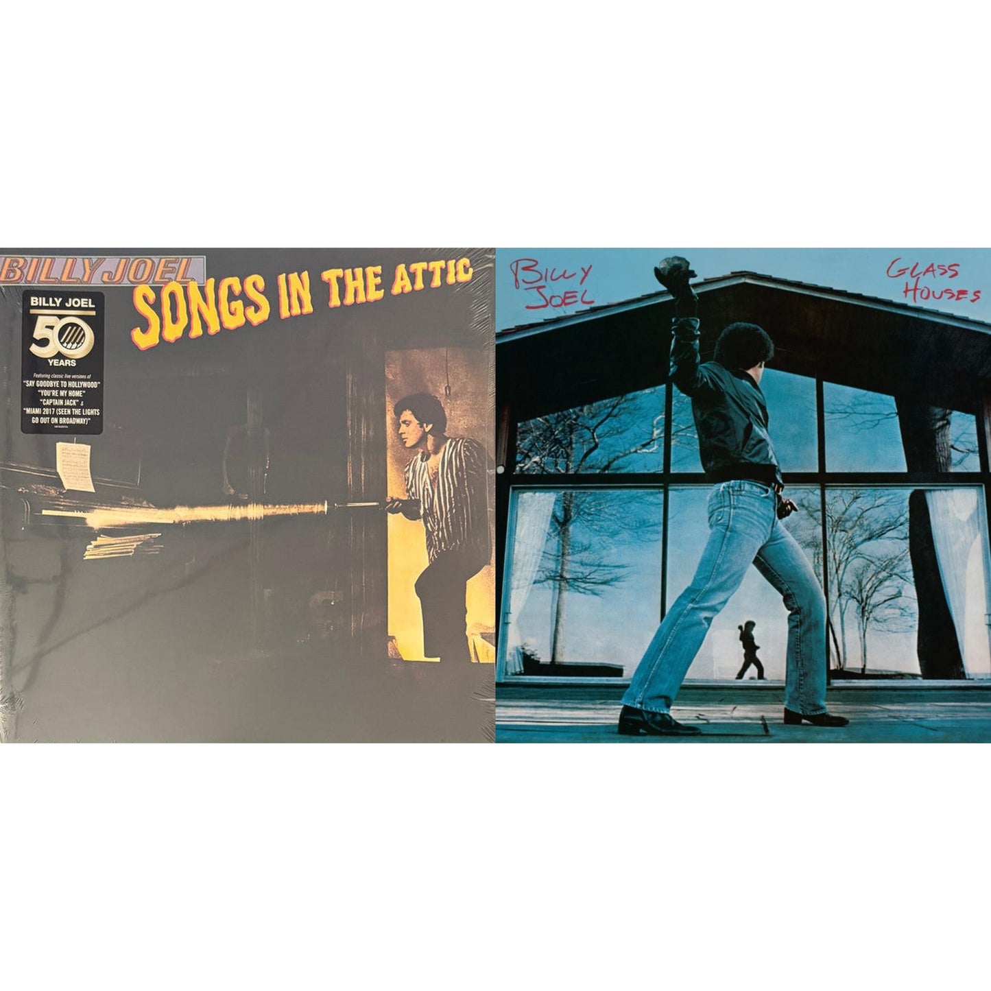 Songs In The Attic & Glass Houses (140G)