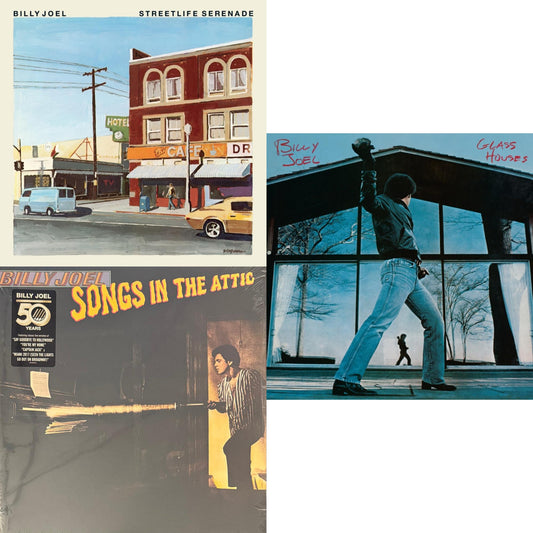 Streetlife Serenade & Songs In The Attic & Glass Houses (140G)