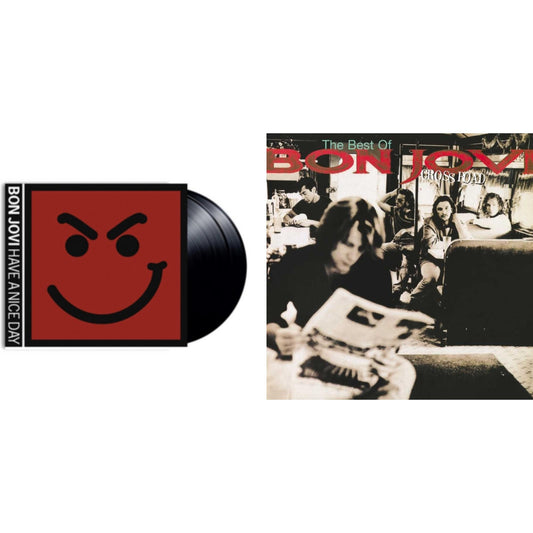 This is a 2 LP Vinyl SKU bundle.
1.This LP Vinyl is brand new.Format: LP VinylMusic Style: Hard RockThis item's title is: Cross Road (2LP)Artist: Bon JoviLabel: ISLANDBarcode: 602507295417Release Date: 8/14/2020
2.This LP Vinyl is brand new.