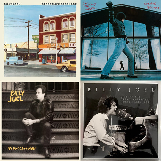 Streetlife Serenade & Glass Houses (140G) & Innocent Man (140G) & Live At The Great American Music Hall – 1975 (2LP)