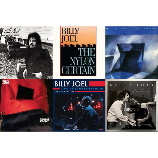 Cold Spring Harbor & Nylon Curtain (140G) & Bridge (140G) & Storm Front (140G) & Live At Yankee Stadium (3LP) & Live At The Great American Music Hall – 1975 (2LP)