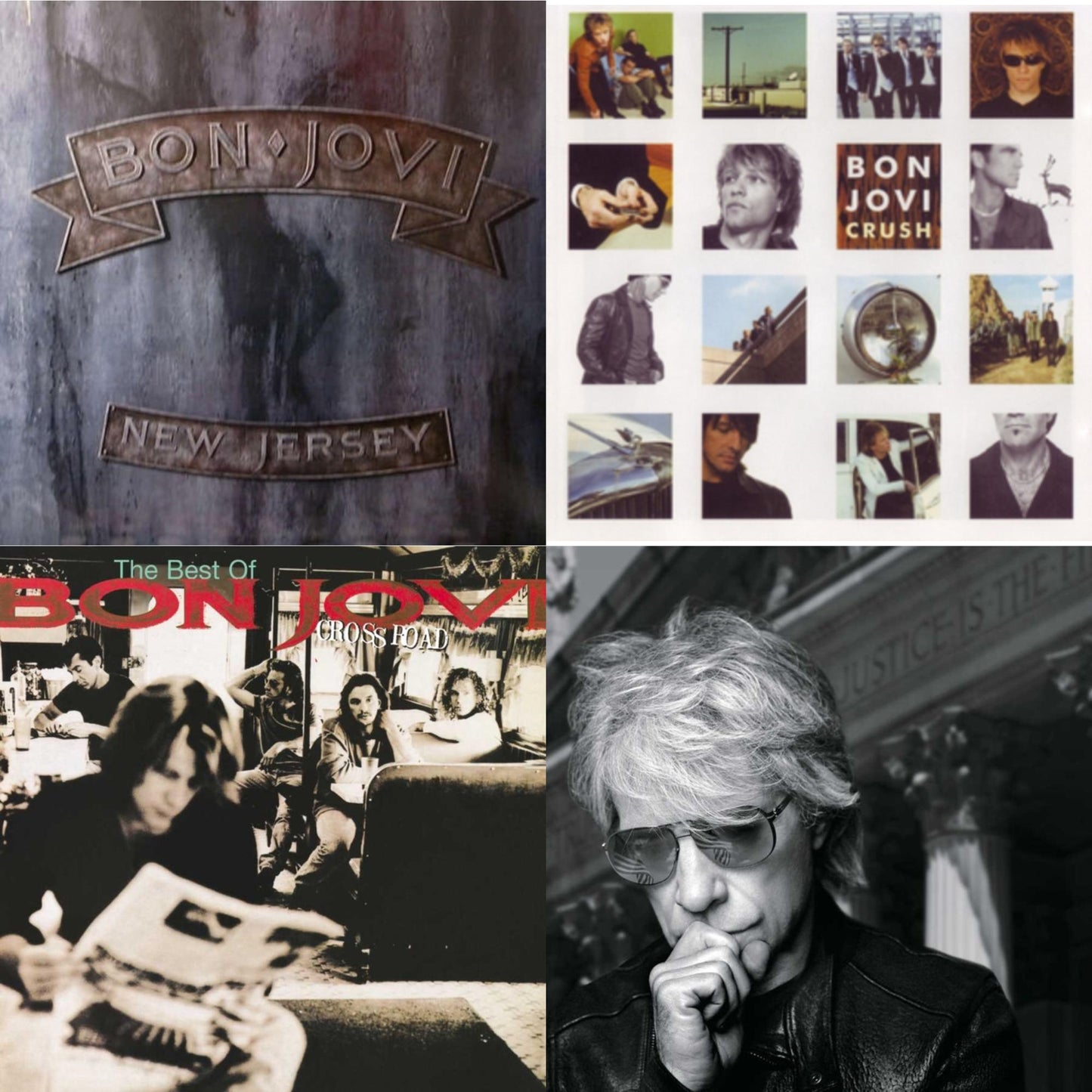 Cross Road (2LP) & 2020 (2LP/Gold Vinyl) & New Jersey (180G) & Crush (180G)