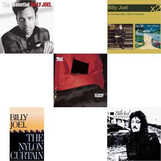 Essential Billy Joel & Nylon Curtain & Stormfront & River Of Dreams & Cold Spring Harbor