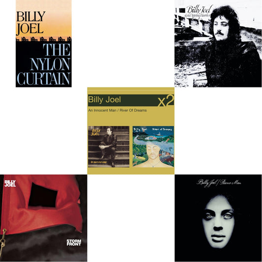 Nylon Curtain & Stormfront & River Of Dreams & Cold Spring Harbor & Piano Man