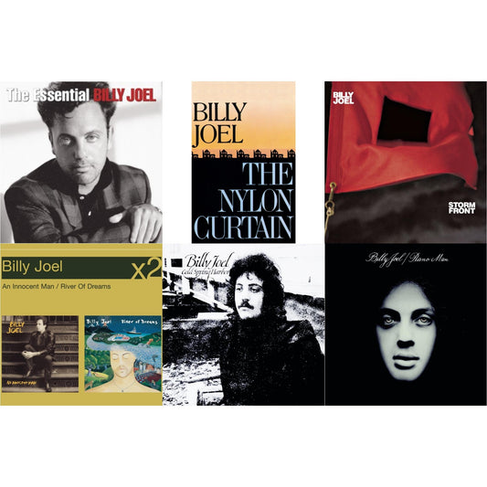 Essential Billy Joel & Nylon Curtain & Stormfront & River Of Dreams & Cold Spring Harbor & Piano Man
