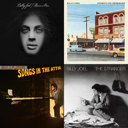 Piano Man & Streetlife Serenade & Songs In The Attic & Stranger (180G)