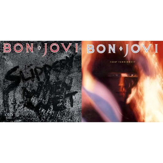 7800º Fahrenheit (180G) & Slippery When Wet (180G)