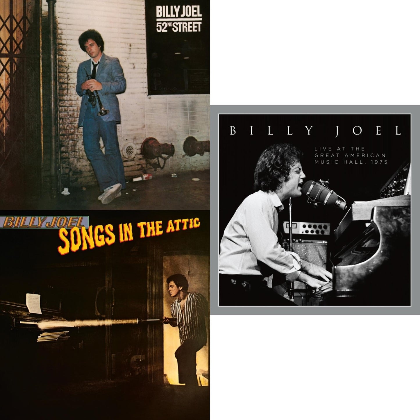 52Nd Street & Songs In The Attic & Live At The Great American Music Hall – 1975 (2LP)