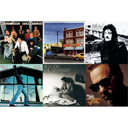 Turnstiles & Streetlife Serenade & Cold Spring Harbor & Glass Houses & Stranger & Greatest Hits Vol.3