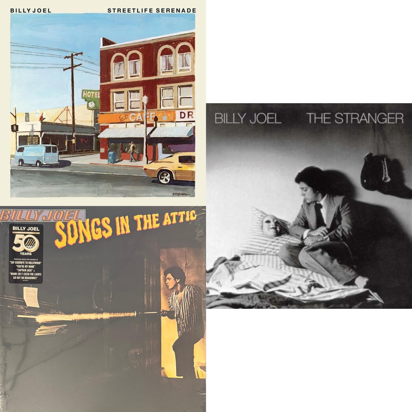 Streetlife Serenade & Songs In The Attic & Stranger (180G)
