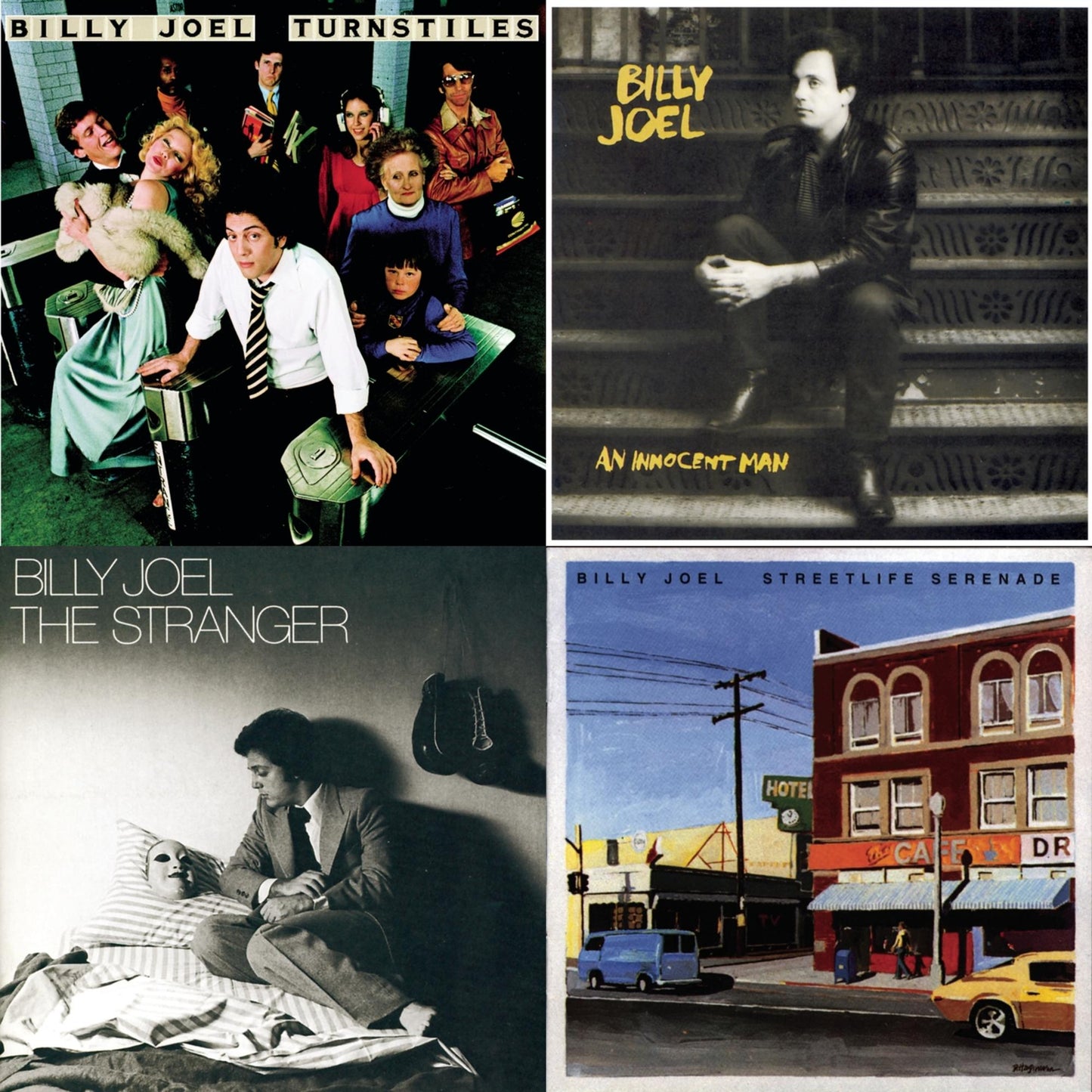 Turnstiles & Streetlife Serenade & An Innocent Man & Stranger