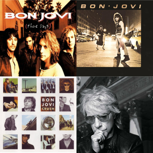 2020 (2LP/Gold Vinyl) & Bon Jovi (180G) & These Days (180G) & Crush (180G)