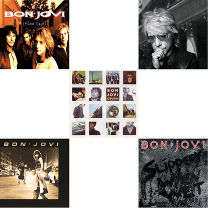 2020 (2LP/Gold Vinyl) & Bon Jovi (180G) & Slippery When Wet (180G) & These Days (180G) & Crush (180G)