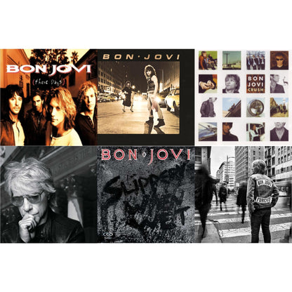Forever & 2020 (2LP/Gold Vinyl) & Bon Jovi (180G) & Slippery When Wet (180G) & These Days (180G) & Crush (180G)