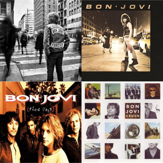 Forever & Bon Jovi (180G) & These Days (180G) & Crush (180G)