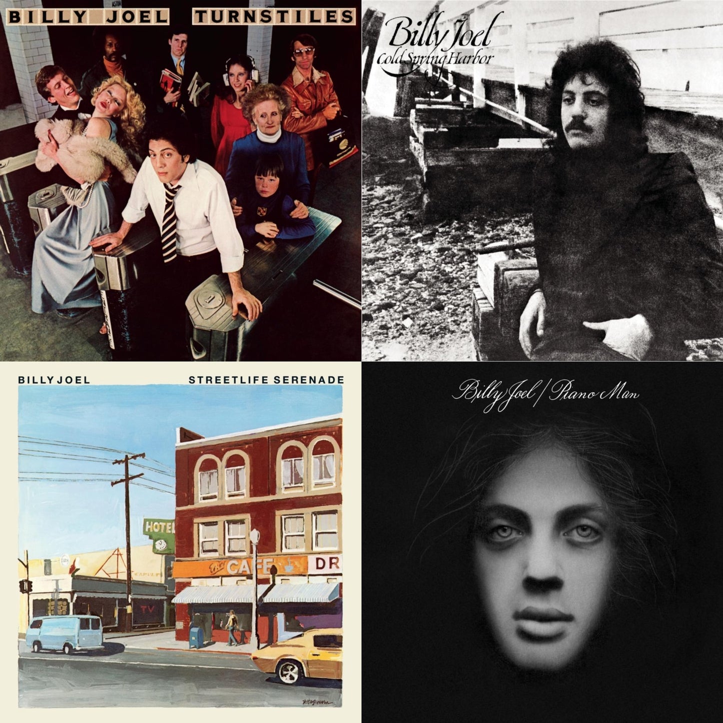 Cold Spring Harbor & Piano Man & Streetlife Serenade & Turnstiles
