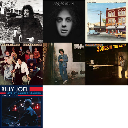 Cold Spring Harbor & Piano Man & Streetlife Serenade & Turnstiles & 52Nd Street & Songs In The Attic & Live At Yankee Stadium (3LP)