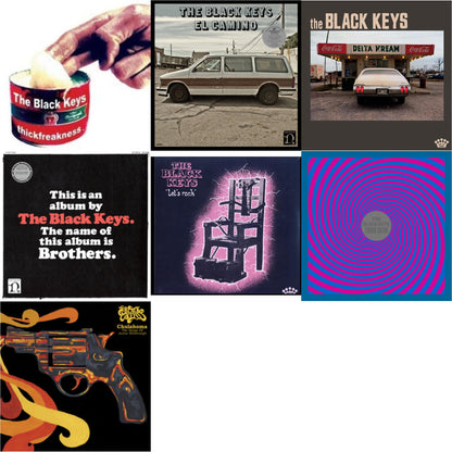 Thickfreakness & El Camino (10Th Anniversary Deluxe Edition/3LP) & Delta Kream & Brothers (Deluxe Remastered Anniversary Edition) & Let's Rock & Turn Blue & Chulahoma