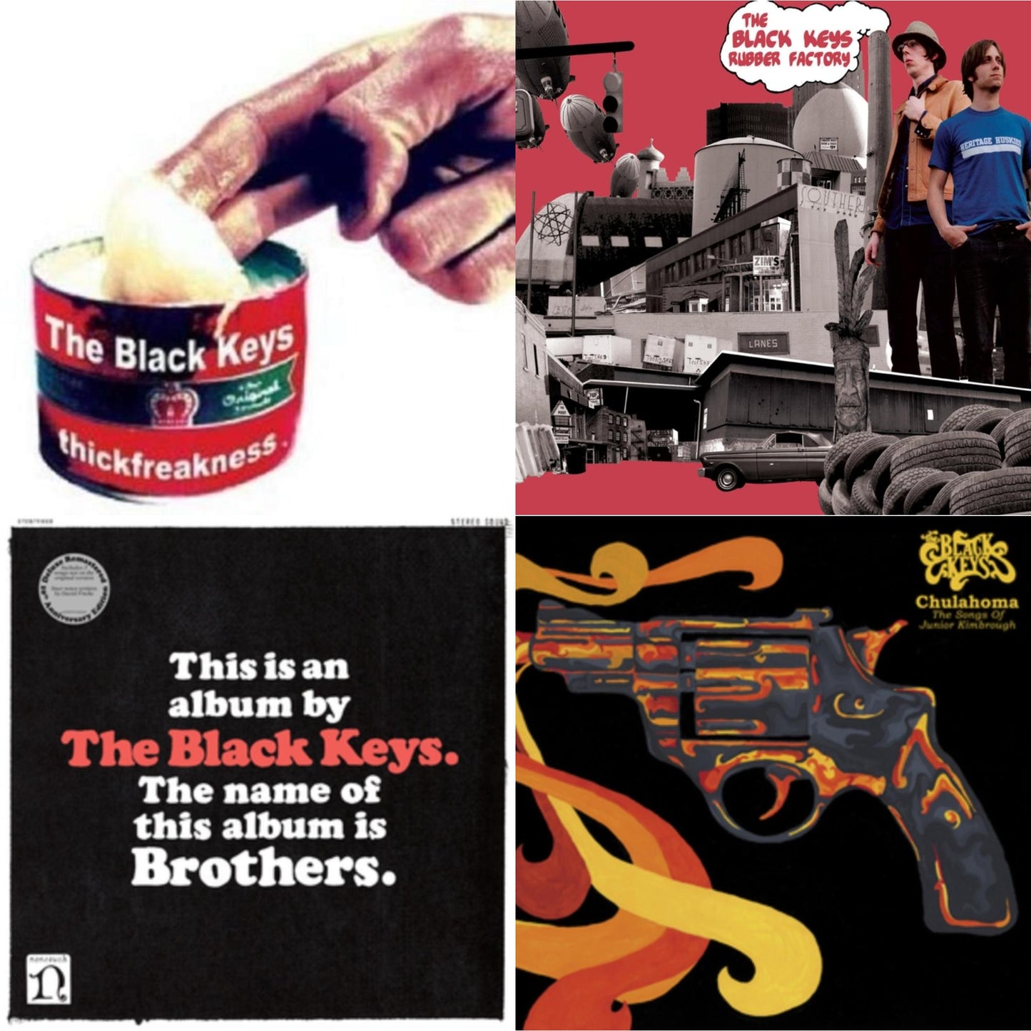 Thickfreakness & Rubber Factory & Brothers (Deluxe Remastered Anniversary Edition) & Chulahoma