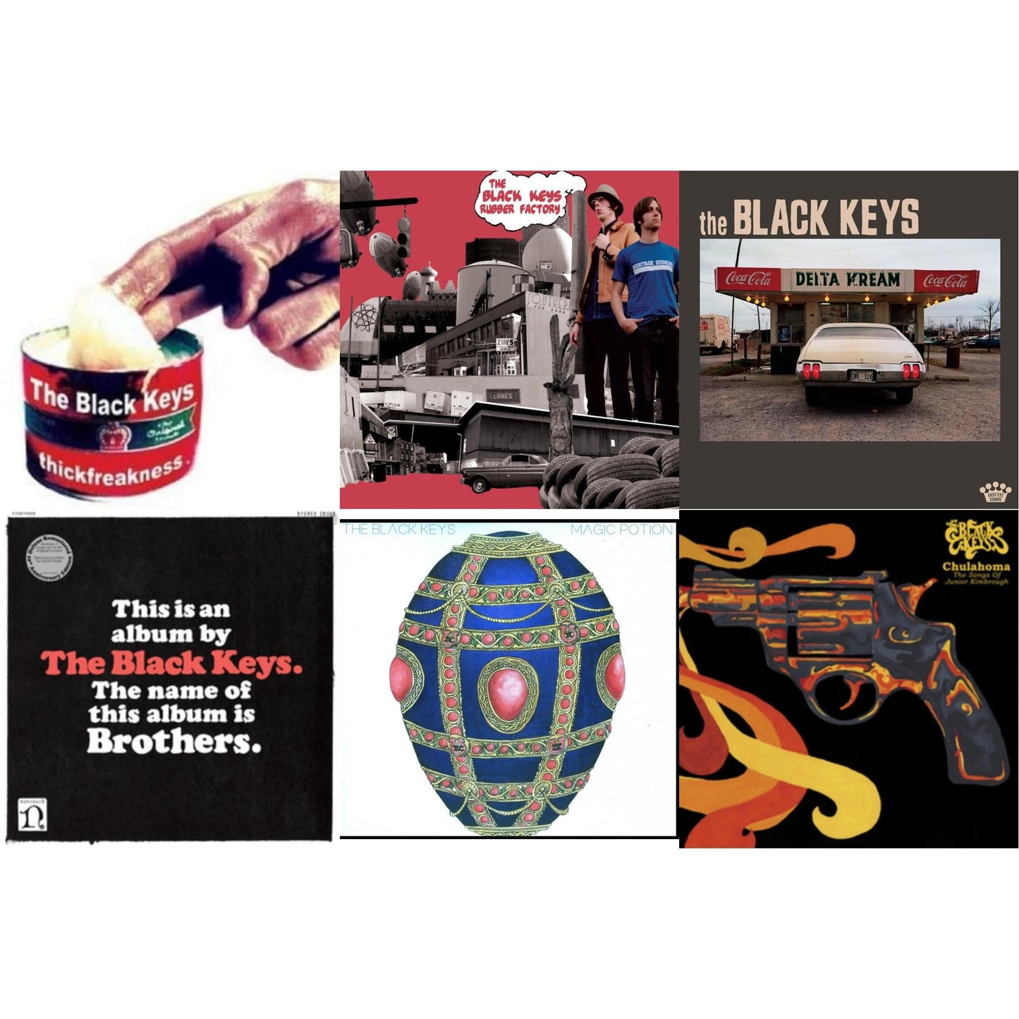 Thickfreakness & Rubber Factory & Delta Kream & Brothers (Deluxe Remastered Anniversary Edition) & Magic Potion & Chulahoma