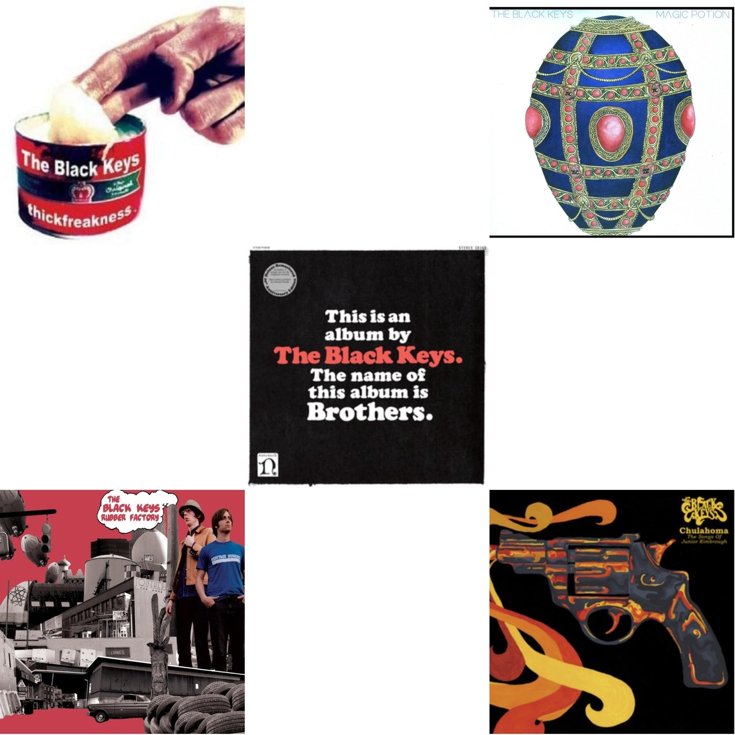 Thickfreakness & Rubber Factory & Brothers (Deluxe Remastered Anniversary Edition) & Magic Potion & Chulahoma