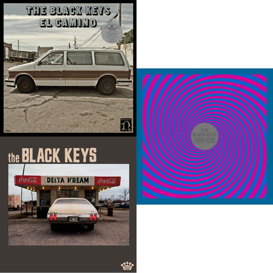 This is a 3 LP Vinyl SKU bundle.
1.This LP Vinyl is brand new.Format: LP VinylMusic Style: Alternative RockThis item's title is: El Camino (10Th Anniversary Deluxe Edition/3LP)Artist: Black KeysLabel: NONESUCHBarcode: 075597914382Release Date: 11/5/2021
2.This LP Vinyl is brand new.