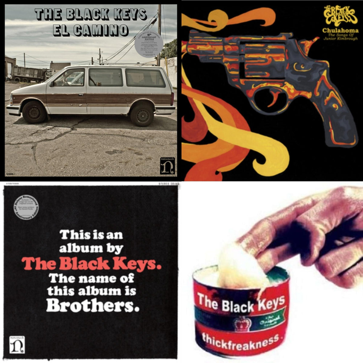 Thickfreakness & El Camino (10Th Anniversary Deluxe Edition/3LP) & Brothers (Deluxe Remastered Anniversary Edition) & Chulahoma