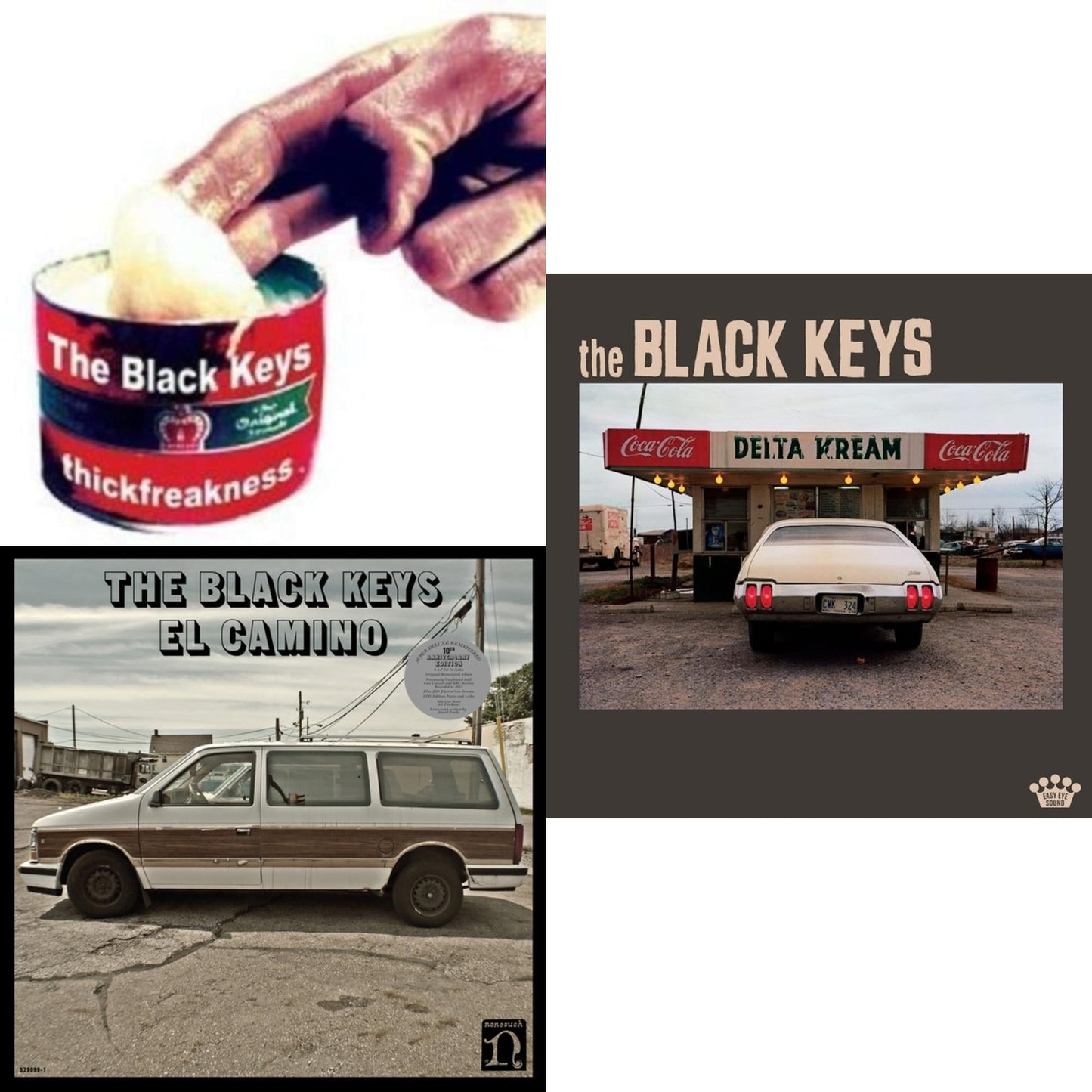 Thickfreakness & El Camino (10Th Anniversary Deluxe Edition/3LP) & Delta Kream