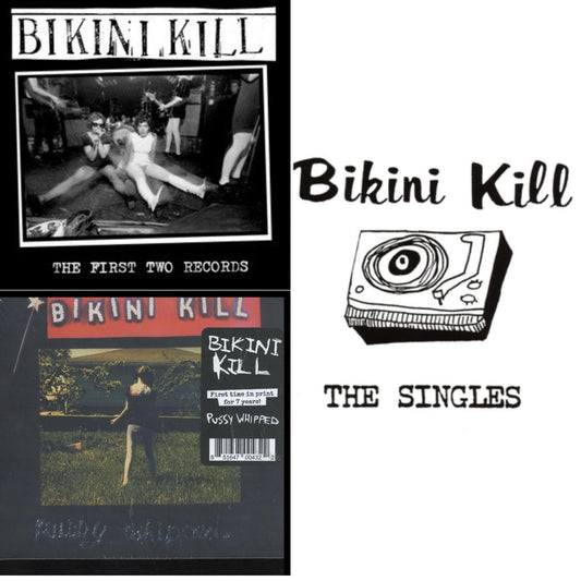 This is a 3 CD SKU bundle.
1.This CD is brand new.Format: CDMusic Style: PunkThis item's title is: First Two RecordsArtist: Bikini KillLabel: BIKINI KILL RECORDSBarcode: 851647004087Release Date: 6/23/2015
2.This CD is brand new.