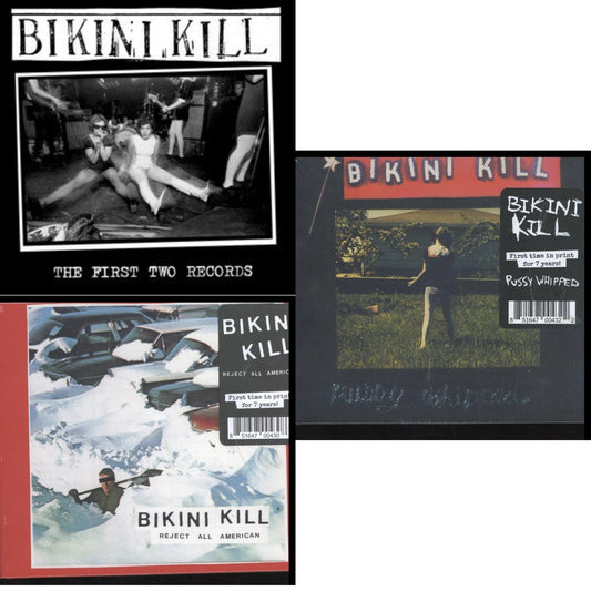 First Two Records & Reject All American & Pussy Whipped