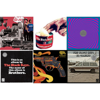 Thickfreakness & Rubber Factory & El Camino (10Th Anniversary Deluxe Edition/3LP) & Brothers (Deluxe Remastered Anniversary Edition) & Turn Blue & Chulahoma