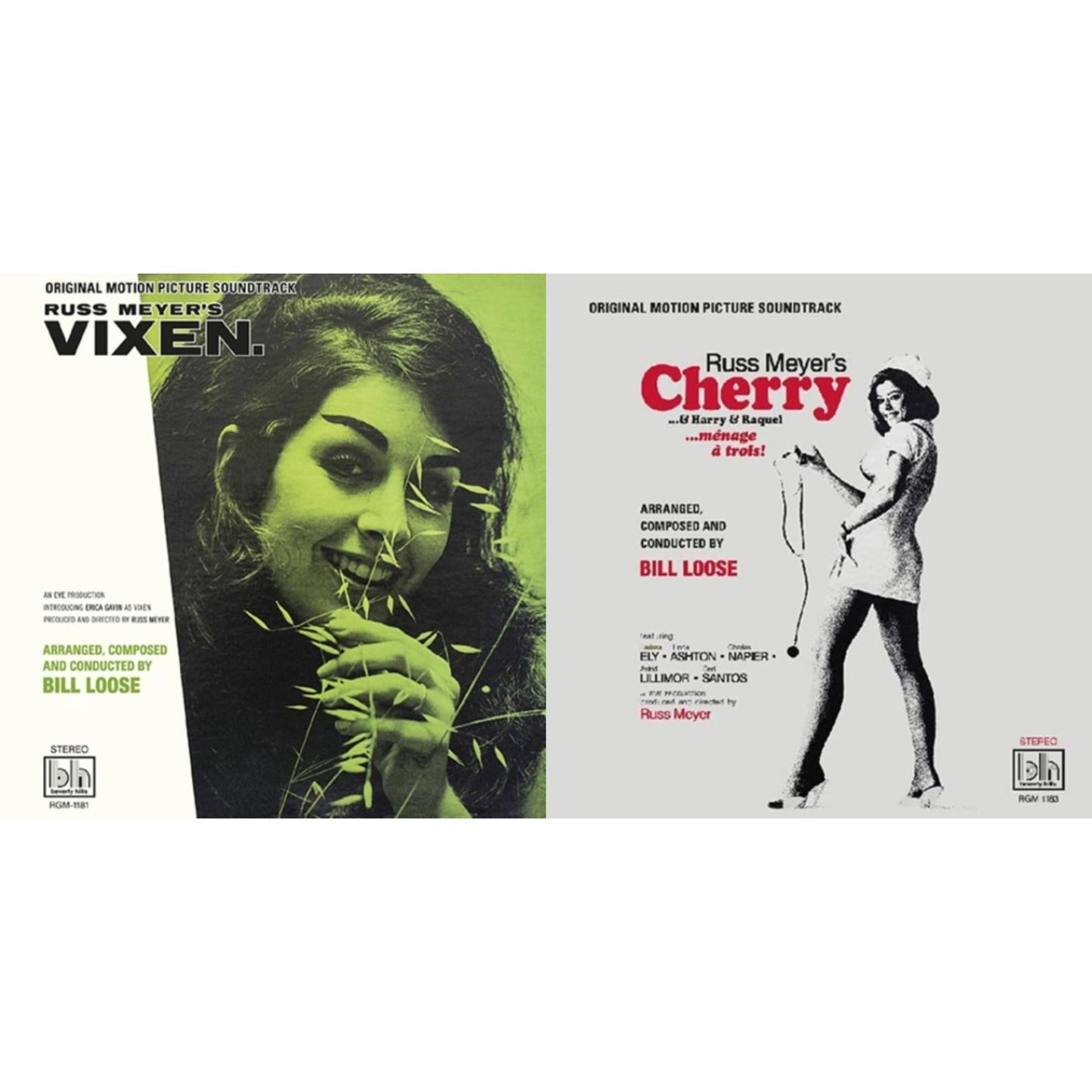 This is a 2 LP Vinyl SKU bundle.
1.This LP Vinyl is brand new.Format: LP VinylMusic Style: SoundtrackThis item's title is: Russ Meyer’S Vixen Ost (Purple LP Vinyl)Artist: Bill LooseLabel: REAL GONE MUSICBarcode: 848064013464Release Date: 4/1/2022
2.This LP Vinyl is brand new.