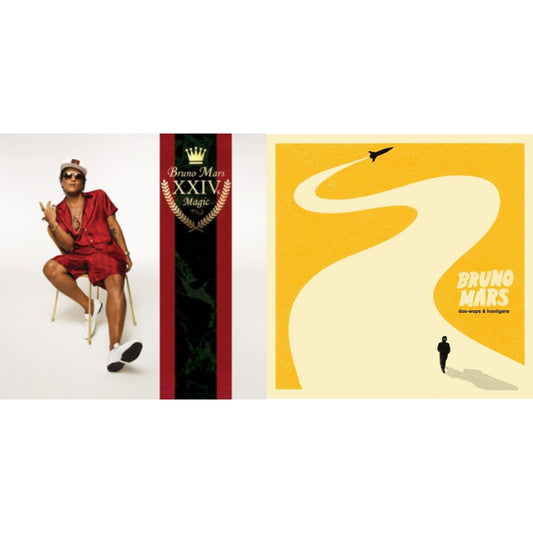 This is a 2 LP Vinyl SKU bundle.
1.This LP Vinyl is brand new.Format: LP VinylMusic Style: Contemporary R&BThis item's title is: 24K MagicArtist: Bruno MarsLabel: ATLANTICBarcode: 075678662720Release Date: 11/18/2016
2.This LP Vinyl is brand new.