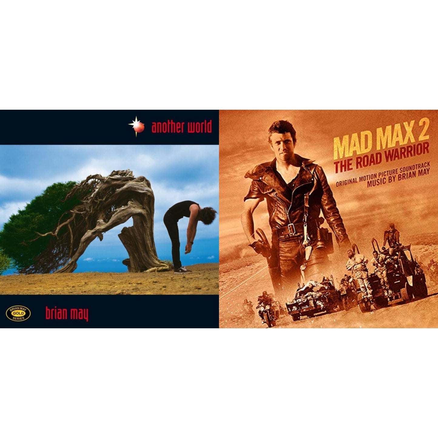 Another World & Road Warrior / Mad Max 2 Ost (Red LP Vinyl)