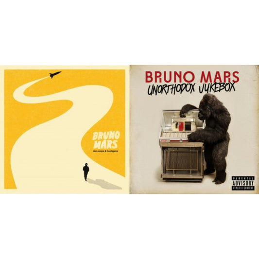 This is a 2 LP Vinyl SKU bundle.
1.This LP Vinyl is brand new.Format: LP VinylThis item's title is: Doo-Wops & Hooligans (Yellow LP Vinyl)Artist: Bruno MarsLabel: ElektraBarcode: 075678610431Release Date: 4/5/2024
2.This LP Vinyl is brand new.